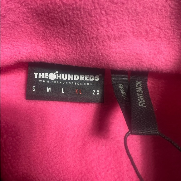 The Hundreds Britney Spears, 2X, Black/Pink Pullover Fleece.NWT @26 - Picture 2 of 12